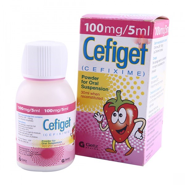 Cefiget suspension 100 mg 30 mL