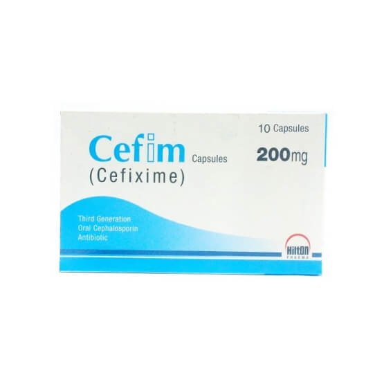 Cefim capsule 200 mg 10’s