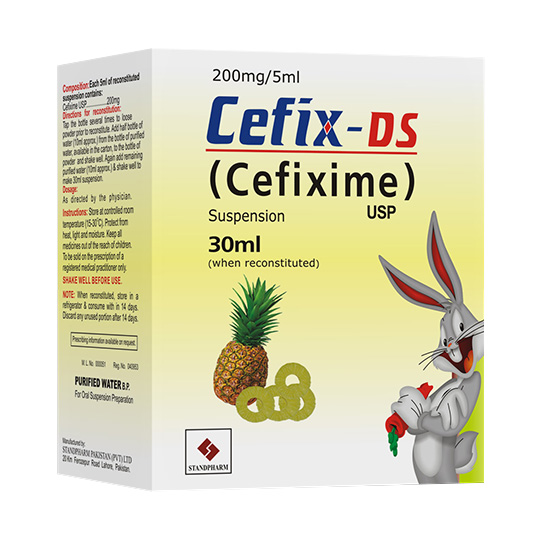 Cefix suspension DS 200 mg 30 mL