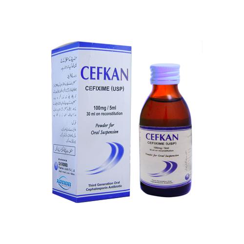 Cefkan suspension 100 mg 30 mL