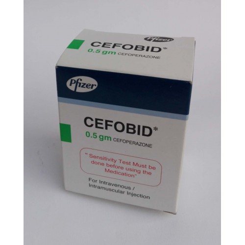Cefobid Injection 500 mg 1 Vial