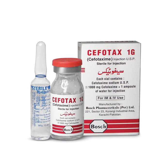Cefotax Injection 1 gm 1 Vial