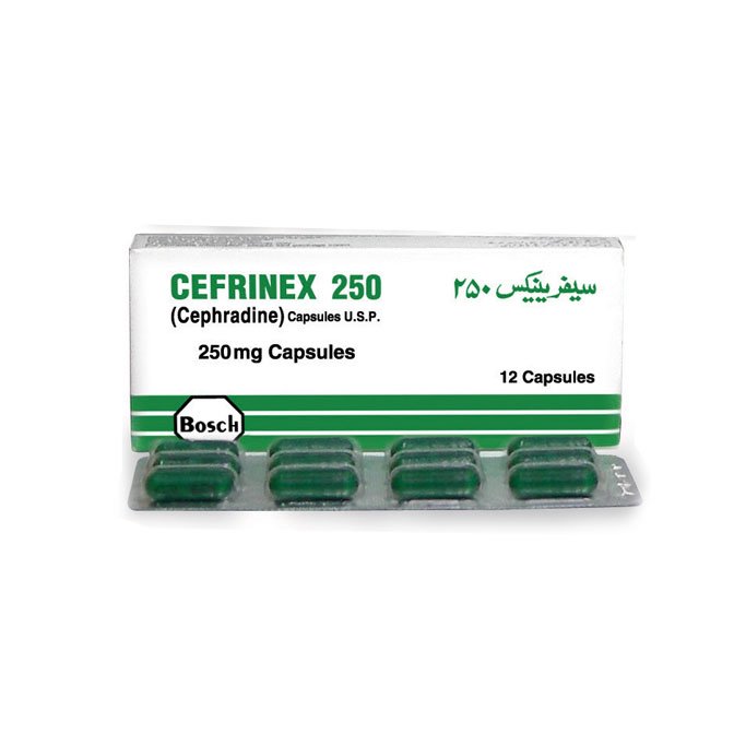 Cefrinex capsule 250 mg 2×6’s