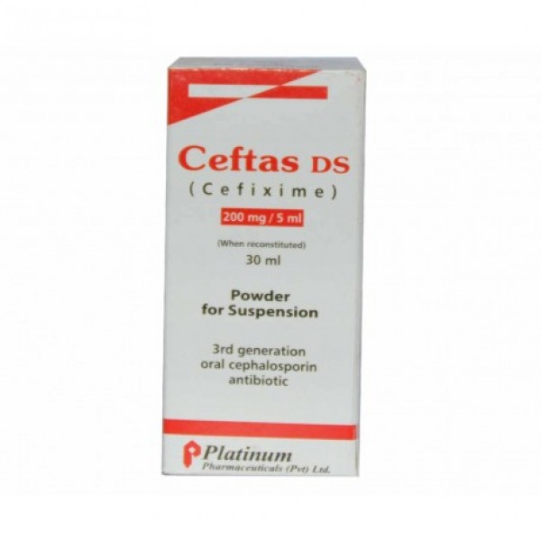 Ceftas suspension DS 200 mg 30 mL