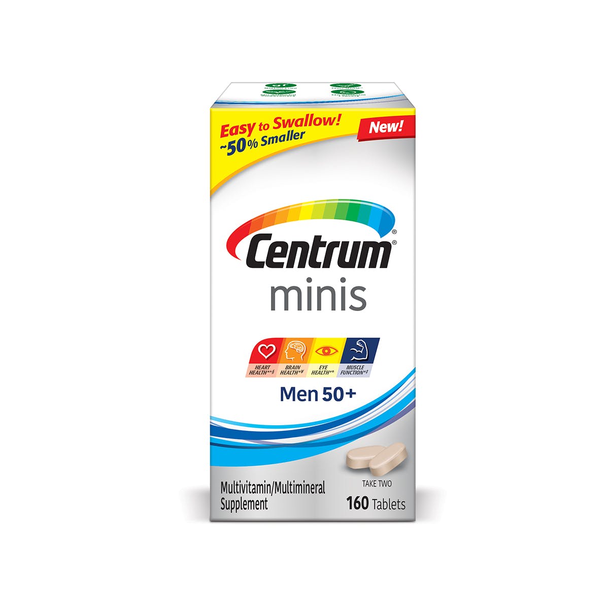 Centrum Minis Men 50+ 160 Tablets
