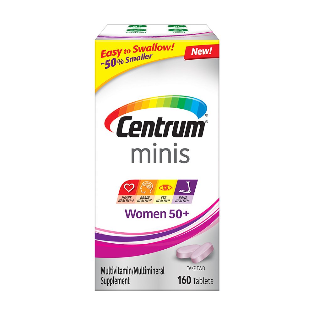 Centrum Minis Women 50+ 160 Tablets