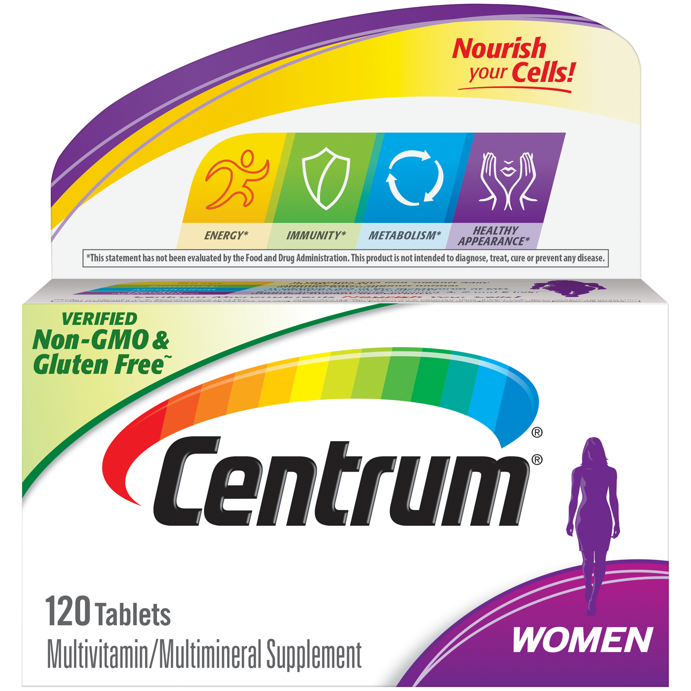 Centrum Plain for Women 120 tablets (under 50 years of age)