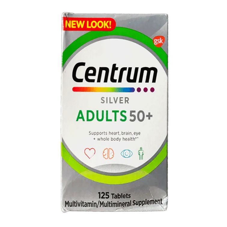 Centrum Silver Adult/unisex 50+ 125 Ct