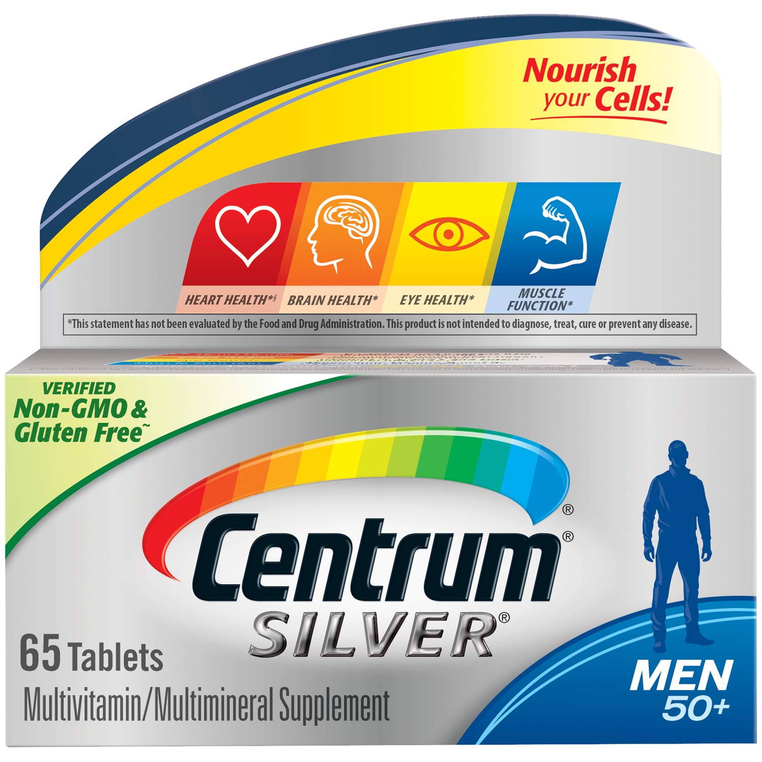 Centrum Silver Men 50+ 65 Tablets
