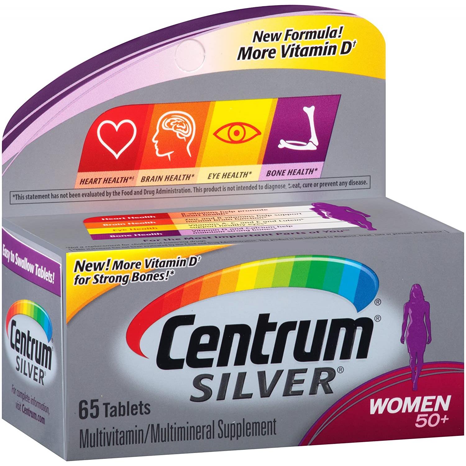 Centrum Silver Women 50+ 65 Tablets
