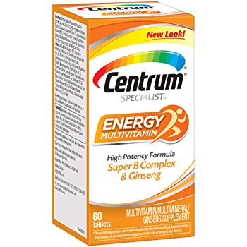 centrum specialist energy multivitamins