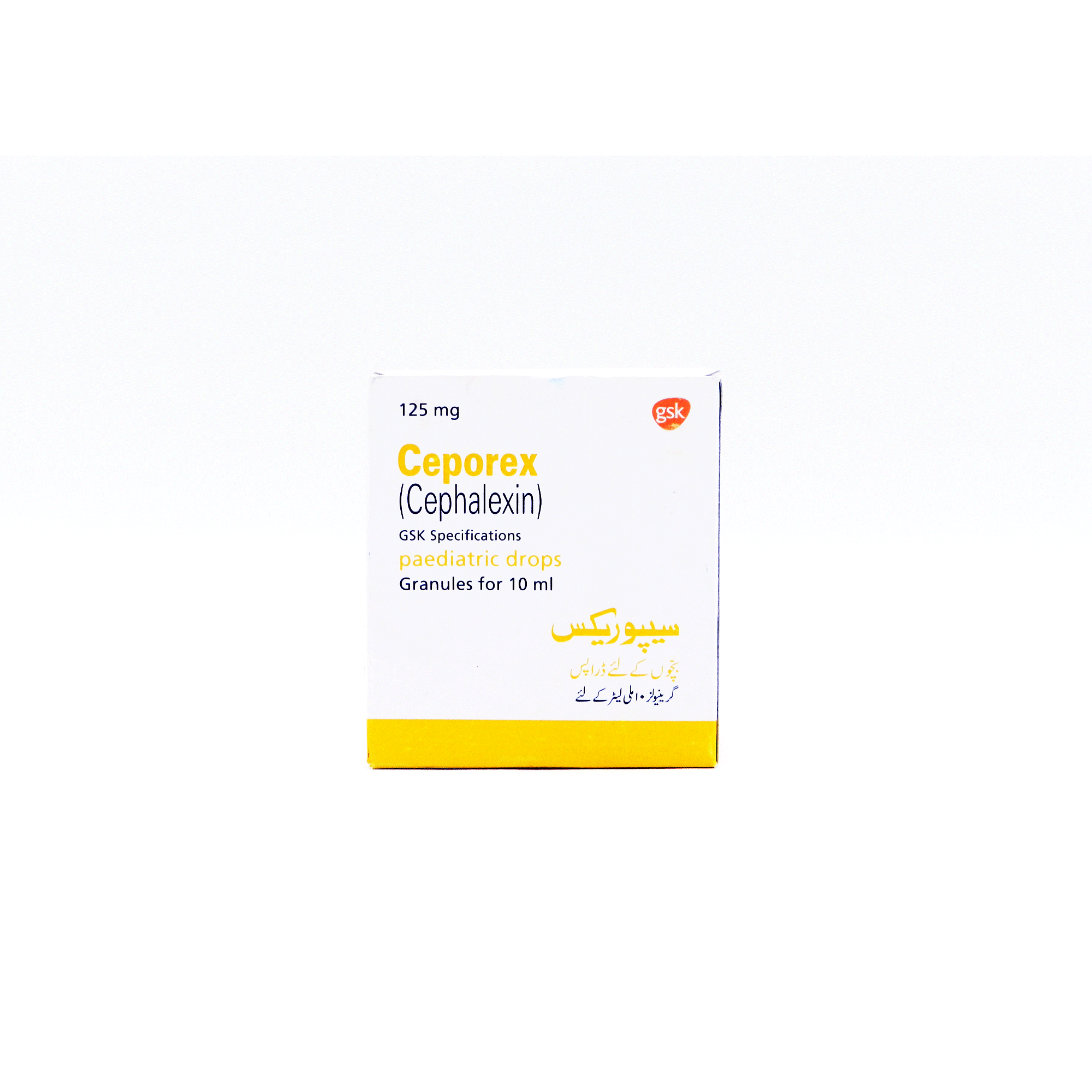 Ceporex Paeds Drops 125mg 10ml
