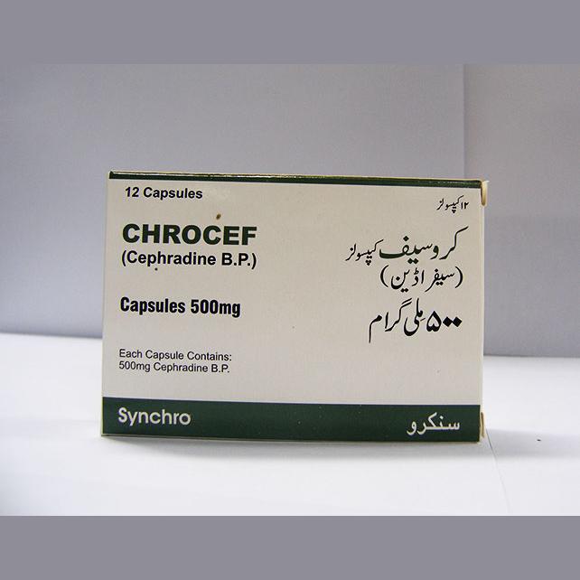 CHROCEF 500mg Capsule 12s