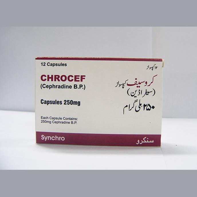 CHROCEF Capsule 250mg 12s