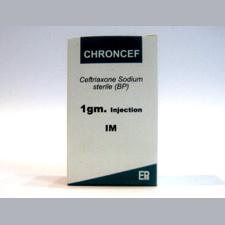 Chroncef Injection IM 1 gm 1 Vial