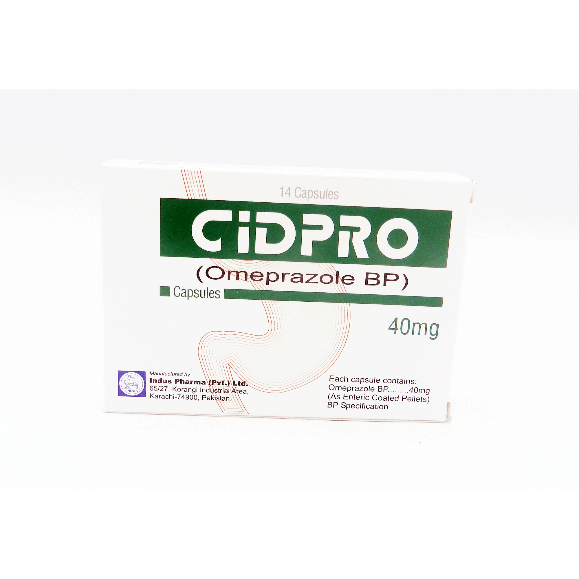 Cidpro capsule 40 mg 14’s