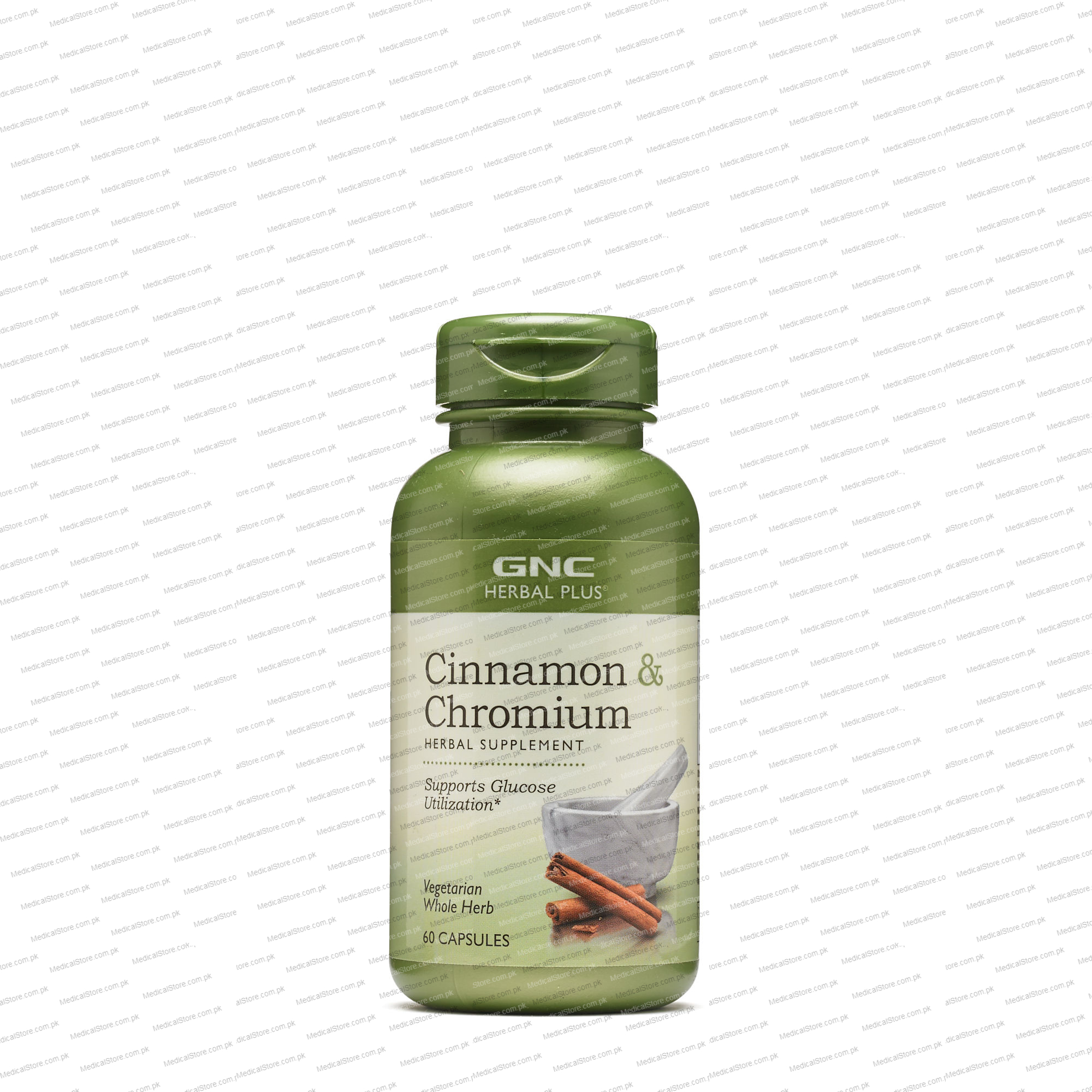 CINNAMON & CHROMIUM -GNC HERBAL PLUS
