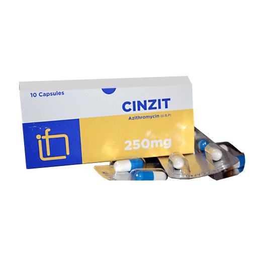 Cinzit capsule 250 mg 10’s