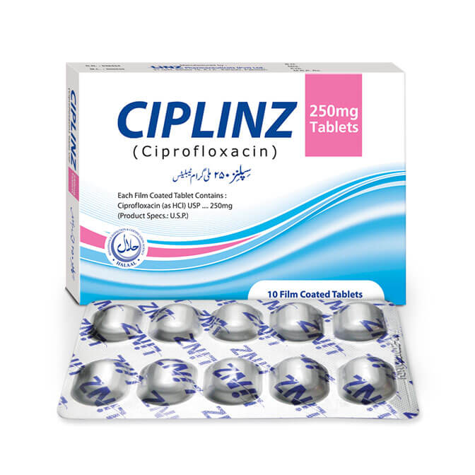 Ciplinz tablet 250 mg 10’s