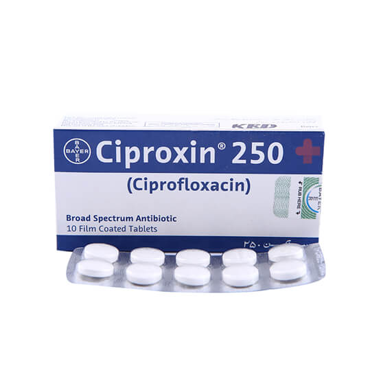 Ciproxin Tab 250mg 10s