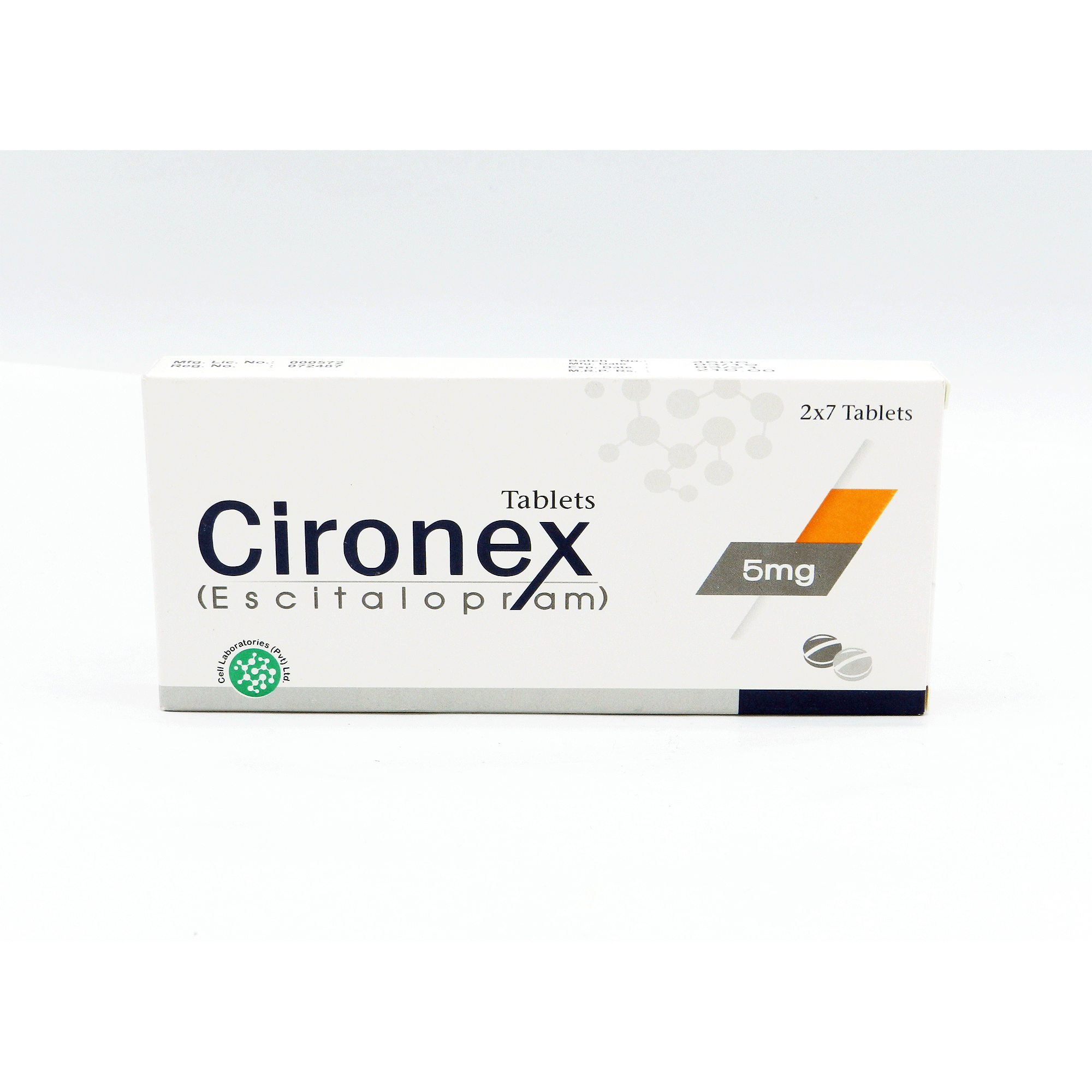 Cironex Tab 5mg 14s