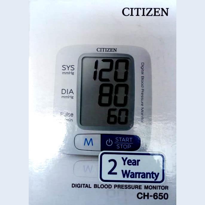 Citizen CH-650 Wrist Blood Pressure Monitor