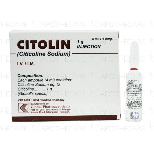 Citolin Injection 1 gm 1 Vial