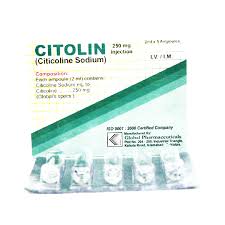 Citolin Injection 250 mg 5 Amp
