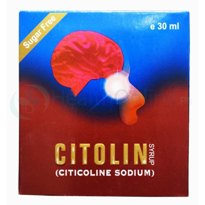 Citolin syrup 100 mg/mL 30 mL