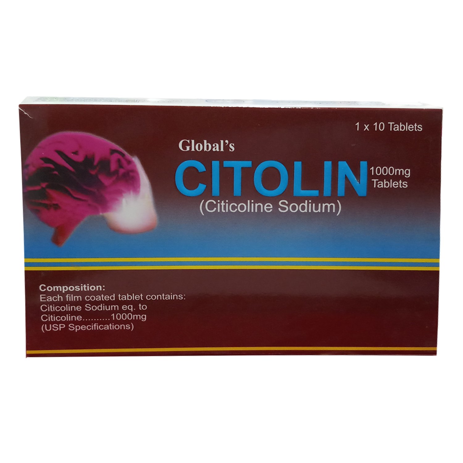 Citolin tablet 1 gm 10’s