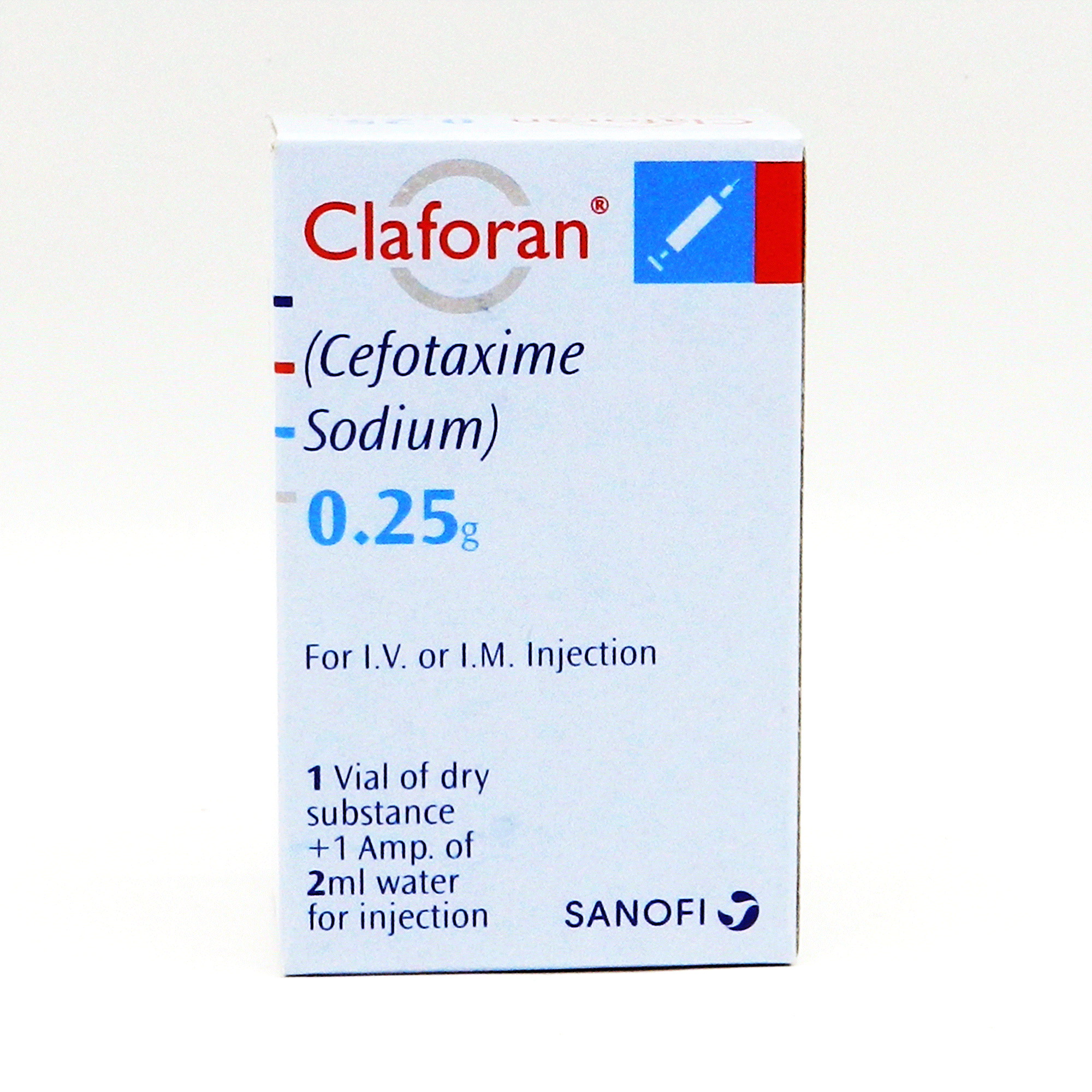 Claforan Injection 250 mg 1 Vial