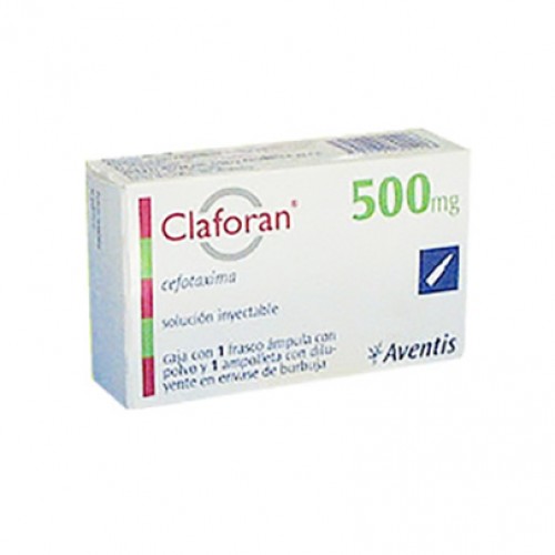 Claforan Injection 500 mg 1 Vial