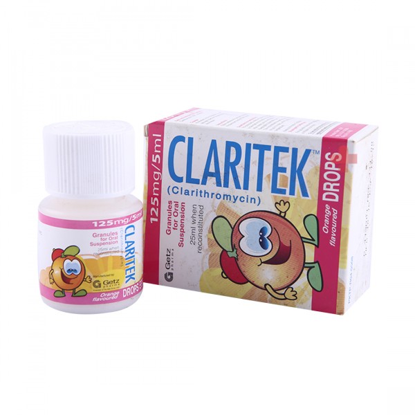 Claritek Drop 125 mg 25 mL