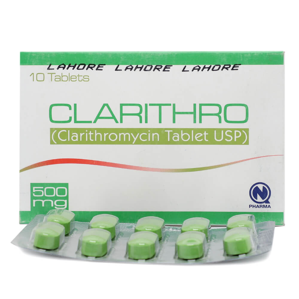 CLARITHRO 500mg Tablet 10s