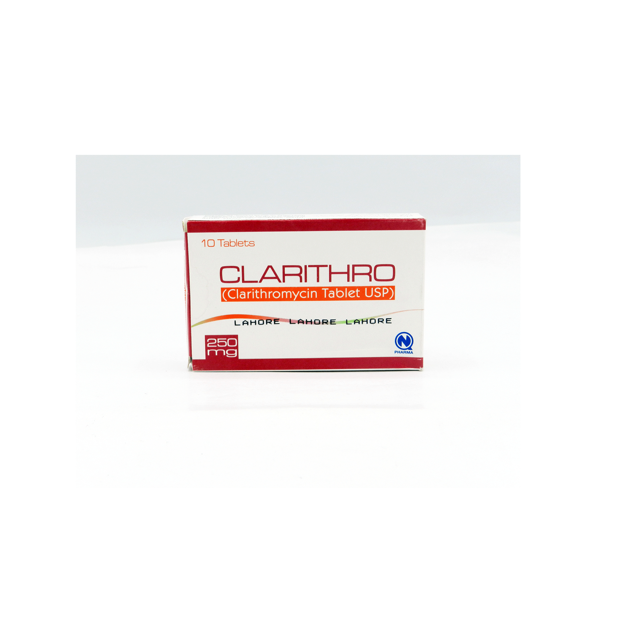 Clarithro tablet 250 mg 10’s