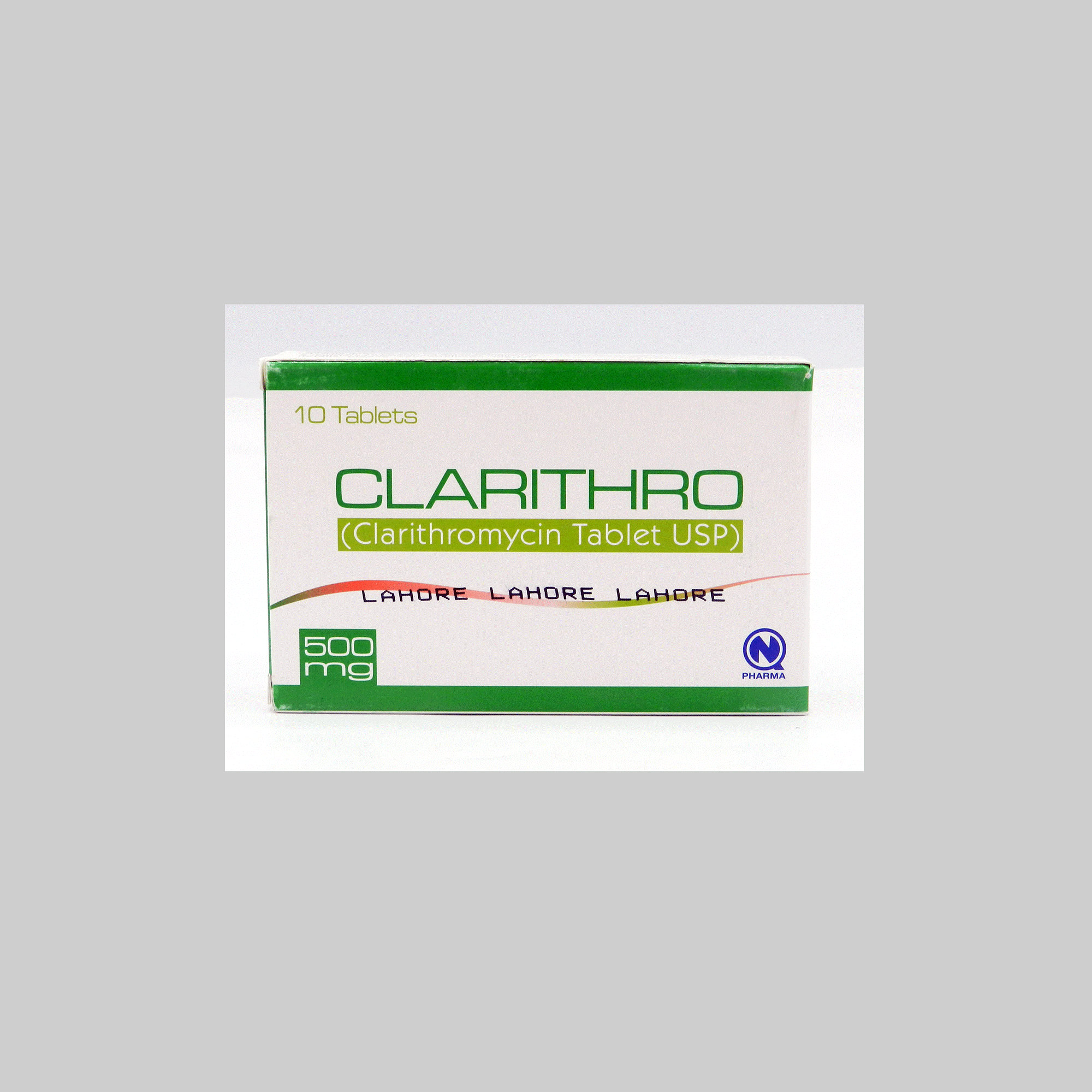 Clarithro tablet 500 mg 10’s