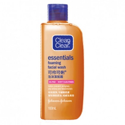 Clean & Clear Essentials Foaming Facial Wash 50ml