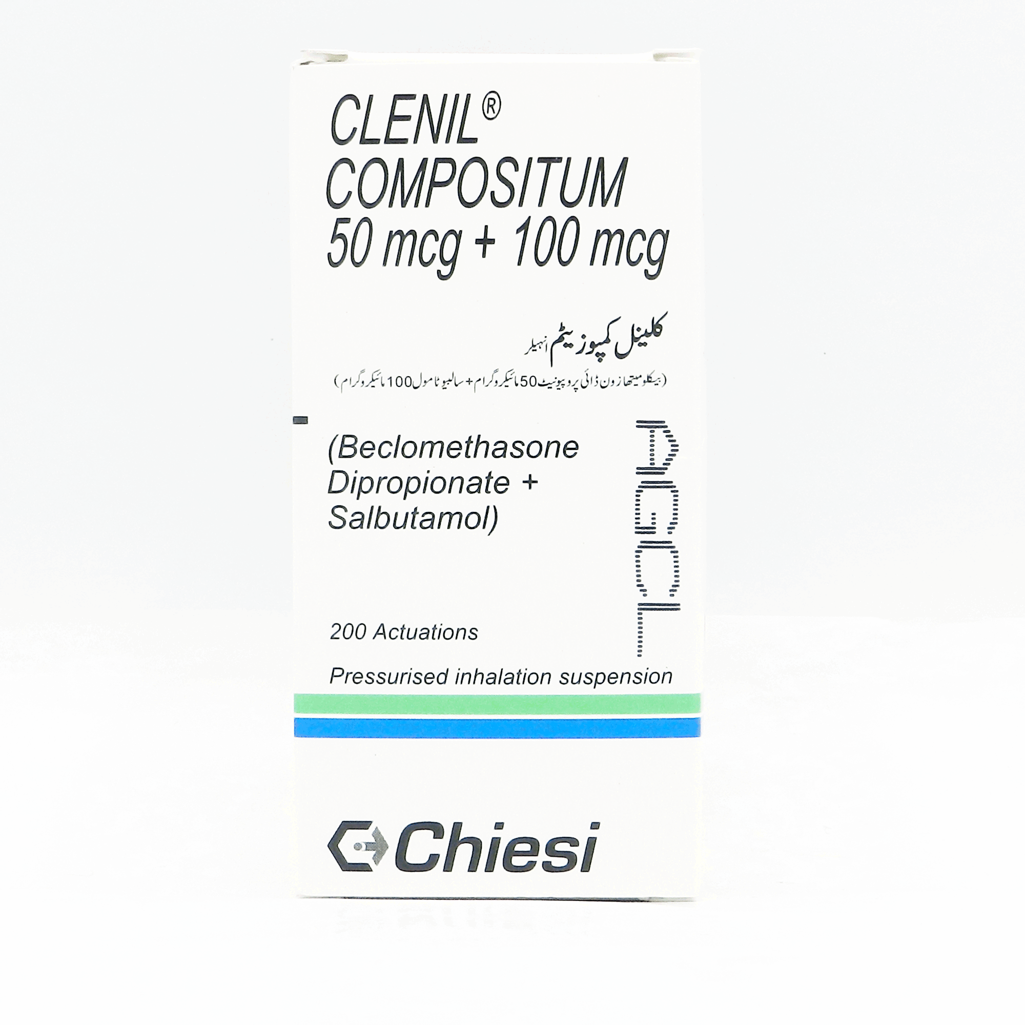 Clenil Compositum Inhaler HFA Inhaler 50/100 mcg 1’s