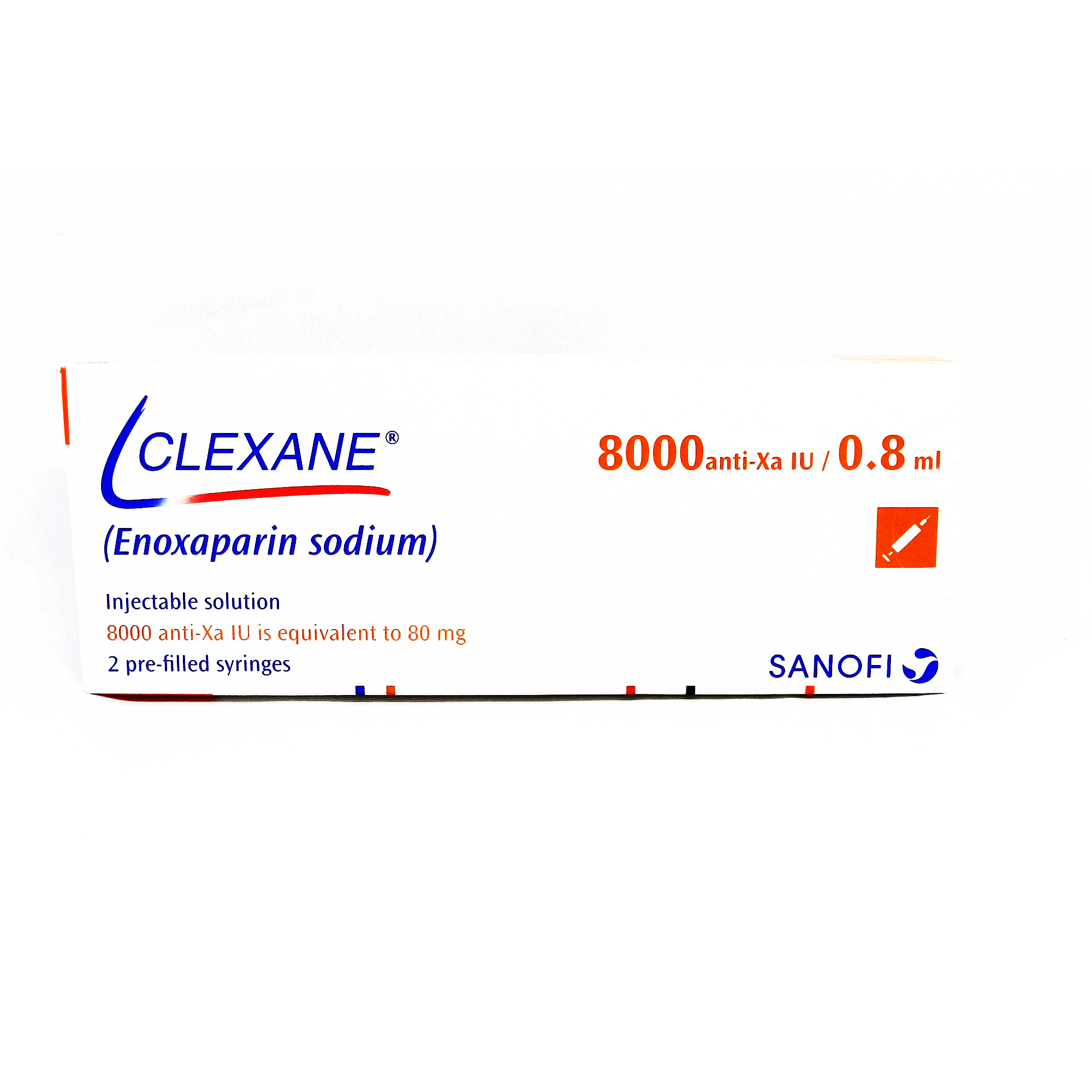 Clexane Injection 80 mg 2 Pre filled Syringe