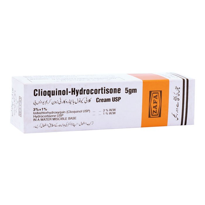 CLIOQUINOL HYDROCORTISONE 3% Cream 5g