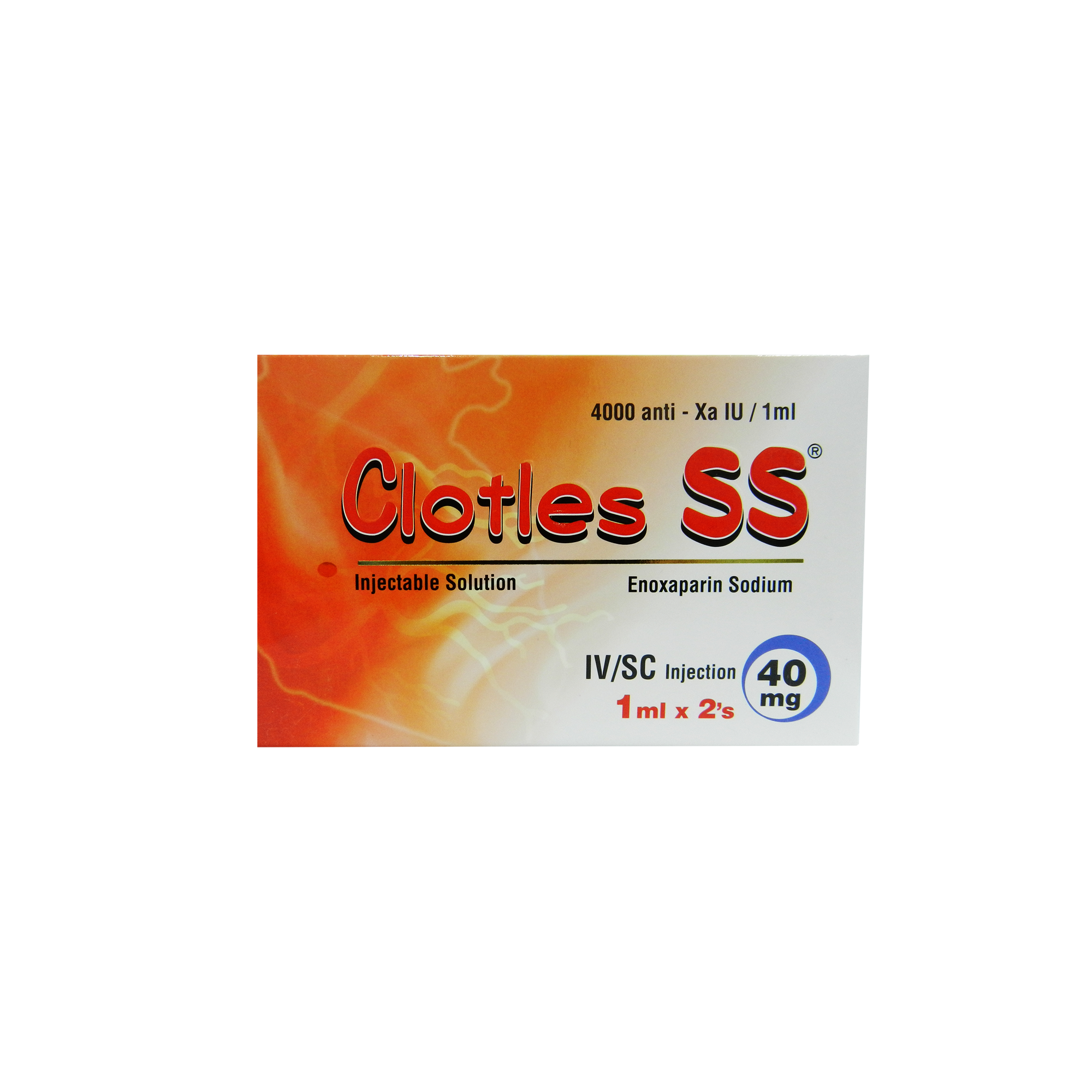 Clotles SS Injection 20 mg 2 Amp
