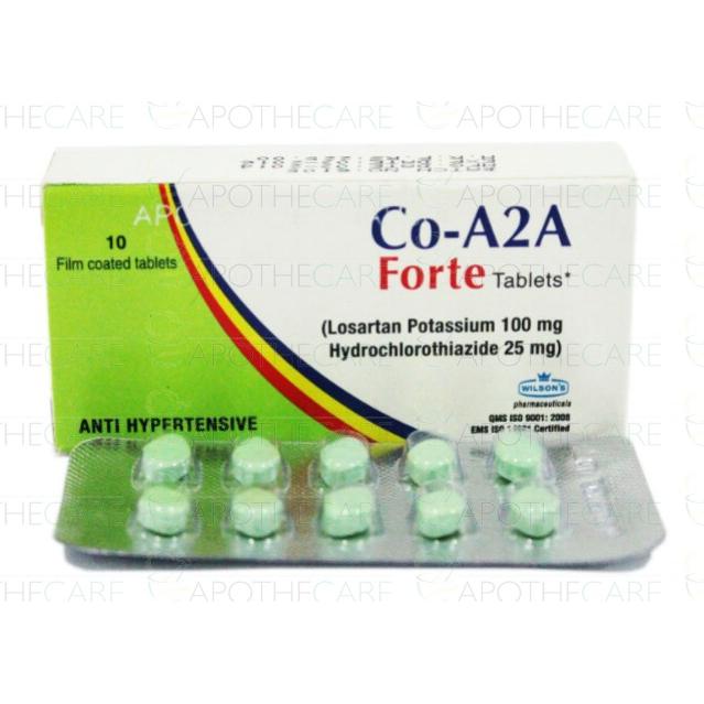 Co-A2A tablet 100/25 mg 10’s