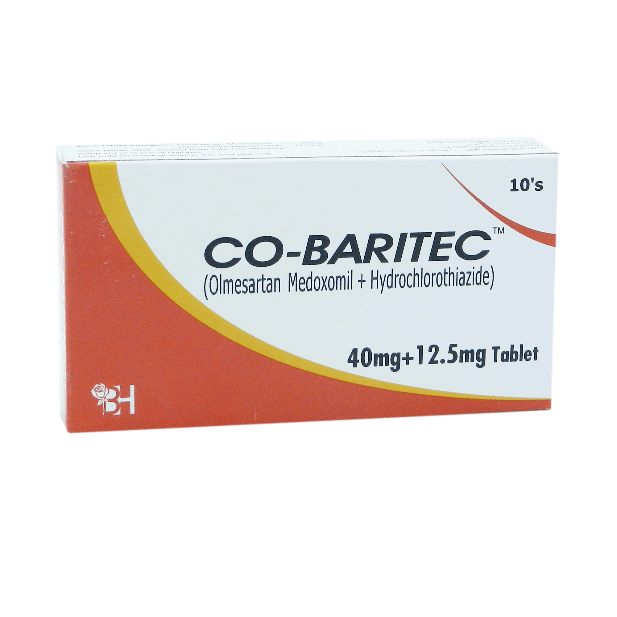 Co-Baritec tablet 40/12.5 mg 10’s