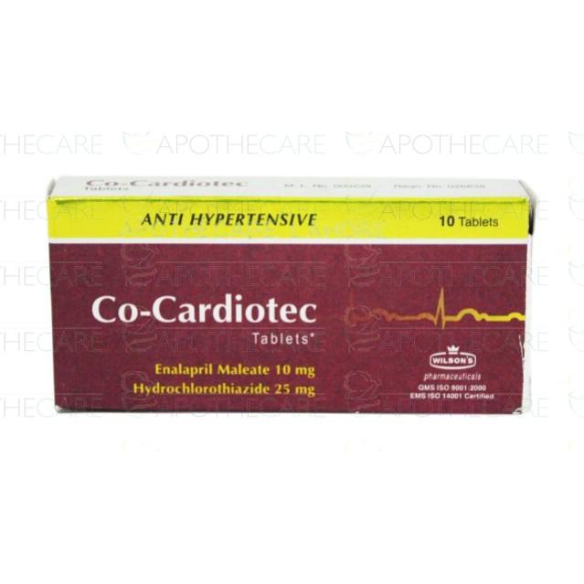 Co-Cardiotec tablet 10/25 mg 10’s