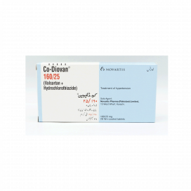 Co-diovan tablet 160/25 mg 28’s