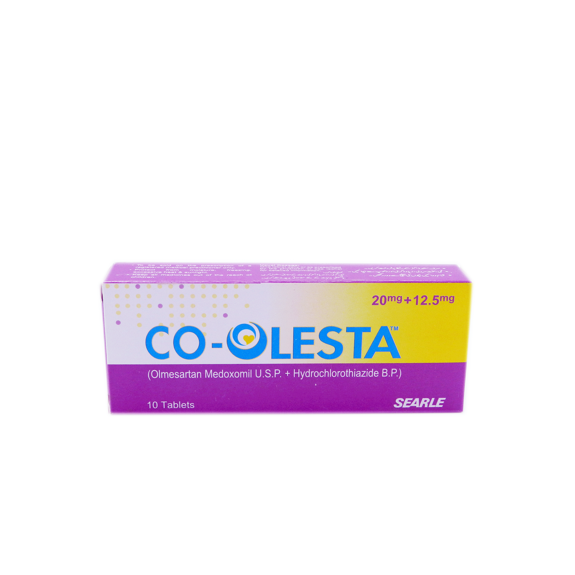 Co-Olesta tablet 20/12.5 mg 10’s