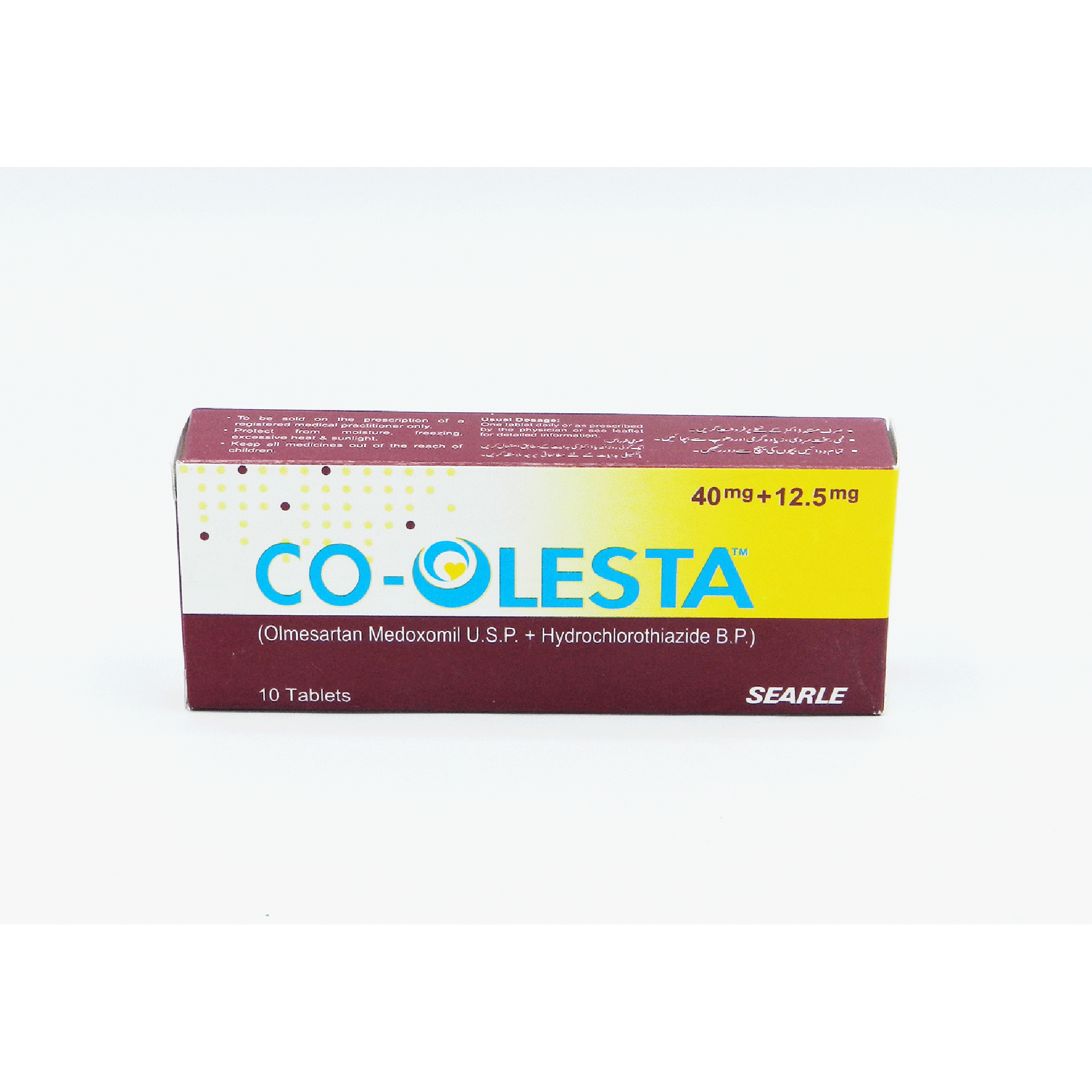 Co-Olesta tablet 40/12.5 mg 10’s
