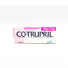 Co-Trupril tablet 20/12.5 mg 28’s