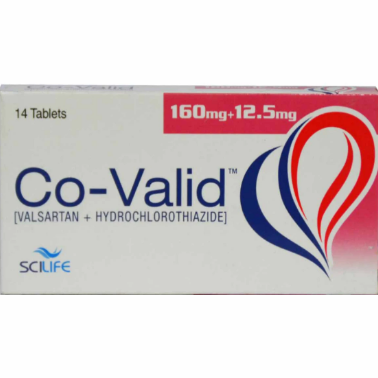 Co-Valid tablet 160/12.5 mg 14’s