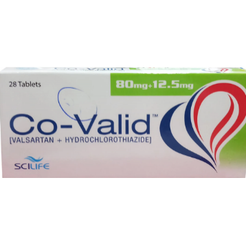 Co-Valid tablet 80/12.5 mg 28’s